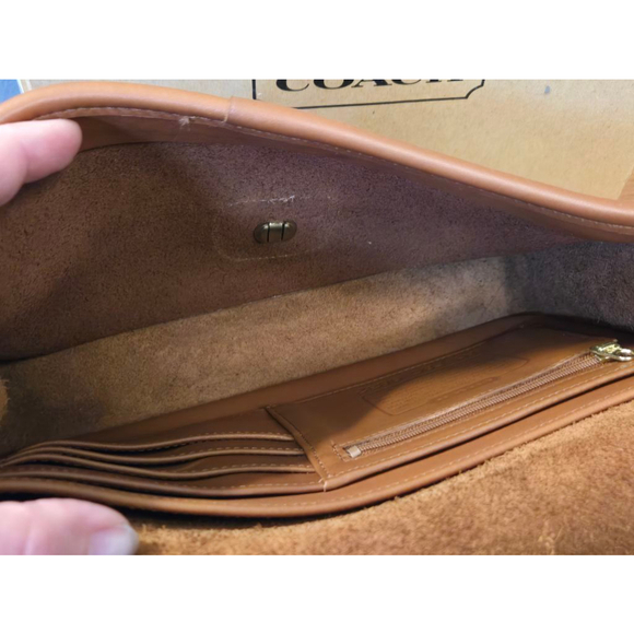 Vintage Coach Casual Clutch 9837 EUC w Box - Picture 8 of 16